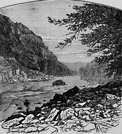 Dolní kaňon, 1883 od Charles E. H. Bonwill