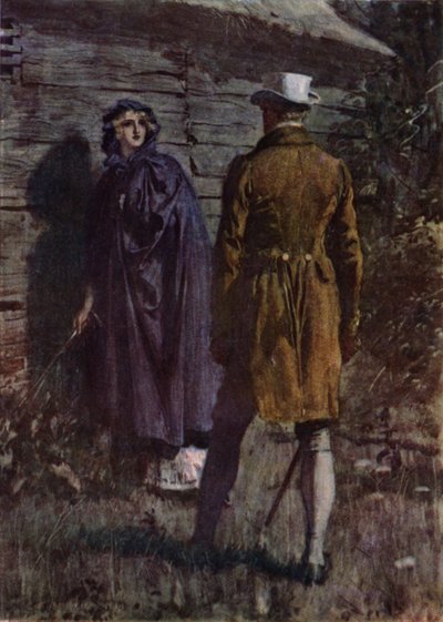 Ilustrace pro The Amateur Gentleman od Jefferyho Farnola (barevné lito) od Charles Edmund (after) Brock