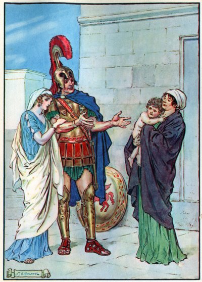 Hector a Andromache, z 