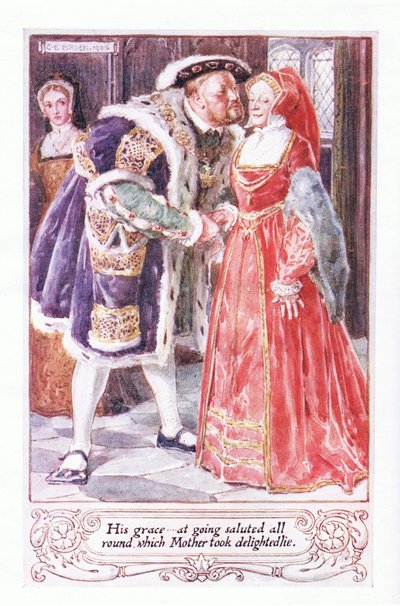 Jeho šlechetnost při odchodu zdravila všechny kolem, což matka potěšila od Charles Edmund Brock