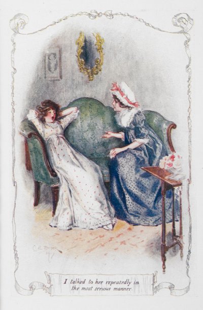 Opakovaně jsem s ní mluvil tím nejvážnějším způsobem, ilustrace z 