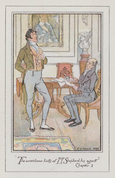 Ilustrace pro přesvědčování (barevné lito) od Charles Edmund Brock