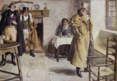 Ilustrace pro The Broad Highway a Romance of Kent od Charles Edmund Brock