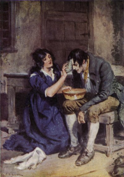 Ilustrace pro The Broad Highway a Romance of Kent od Charles Edmund Brock