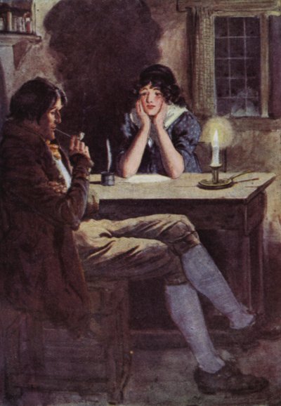Ilustrace pro The Broad Highway a Romance of Kent od Charles Edmund Brock
