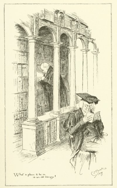 Ilustrace k The Essays of Elia od Charlese Lamba (rytina) od Charles Edmund Brock