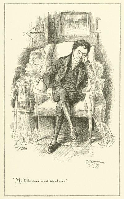 Ilustrace k knize The Essays of Elia od Charlese Lamba (rytina) od Charles Edmund Brock