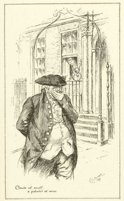 Ilustrace k The Essays of Elia od Charlese Lamba (rytina) od Charles Edmund Brock
