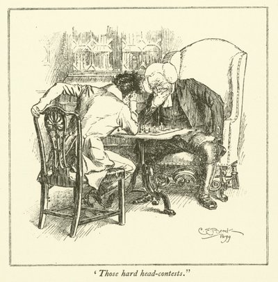 Ilustrace k knize The Essays of Elia od Charlese Lamba (rytina) od Charles Edmund Brock