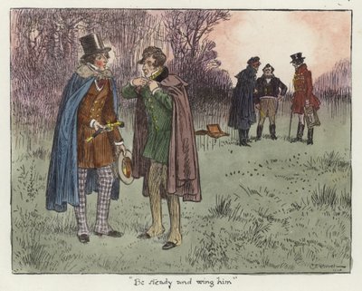 Ilustrace pro Pickwick Papers od Charles Edmund Brock