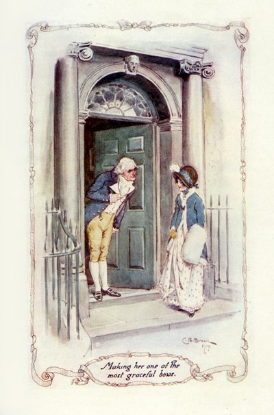 Jeden z jeho nejpůvabnějších luků, 1907 (ilustrace) od Charles Edmund Brock