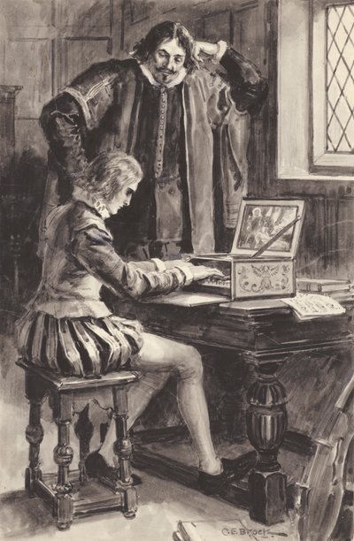 Thomas Tallis a William Byrd od Charles Edmund Brock