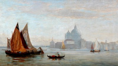 Kostel Santa Maria della Salute, Benátky, 1875 od Charles Edward Holloway