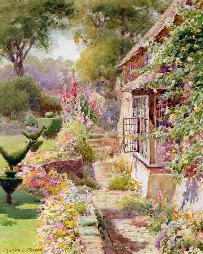 Zahrada Kings Manor Garden v East Hendred, Oxon od Charles Edwin Flower