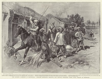Ruské tažení v Mandžusku od Charles Edwin Fripp