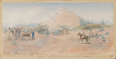 ?Boj u Hasheenu, 1885?, 1885 od Charles Edwin Fripp