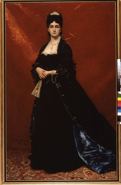 Portrét Madame Goldschmidt od Charles Emile Auguste Carolus Duran
