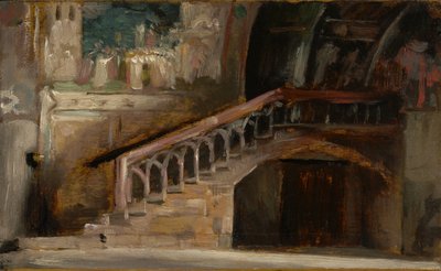 Pohled v Dolním kostele San Francesco v Assisi, 1876 od Charles Emile Auguste Carolus Duran