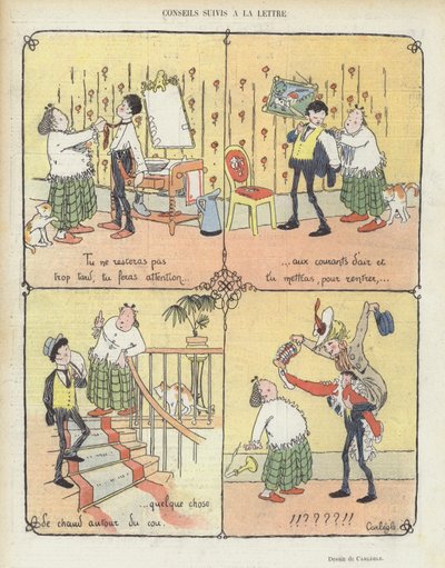 Ilustrace pro Le Rire od Charles Emile Egli