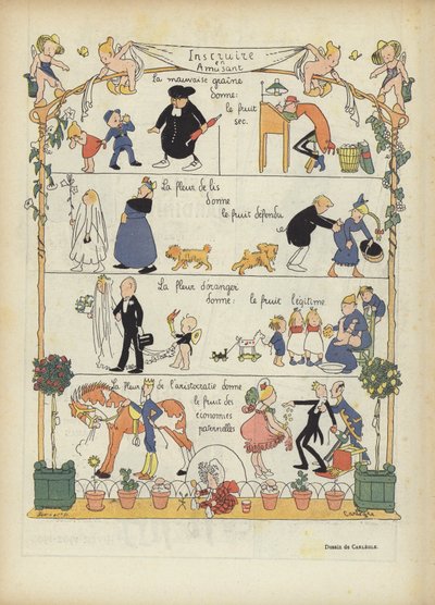 Ilustrace pro Le Rire od Charles Emile Egli