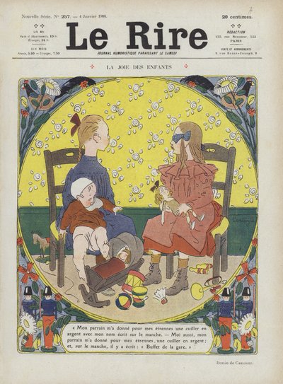 Ilustrace pro Le Rire od Charles Emile Egli