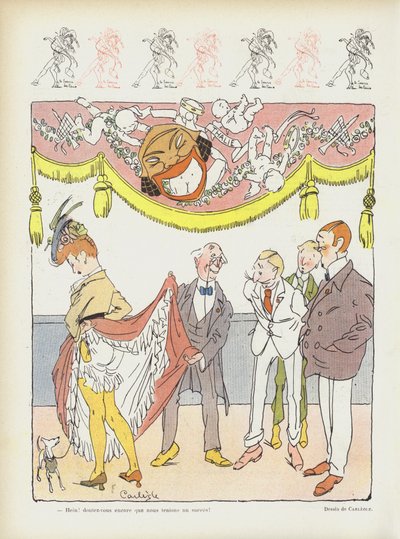 Ilustrace pro Le Rire od Charles Emile Egli