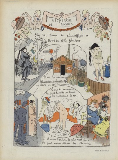 Ilustrace pro Le Rire od Charles Emile Egli