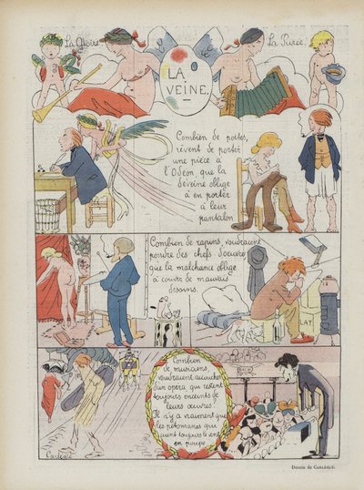 Ilustrace pro Le Rire od Charles Emile Egli