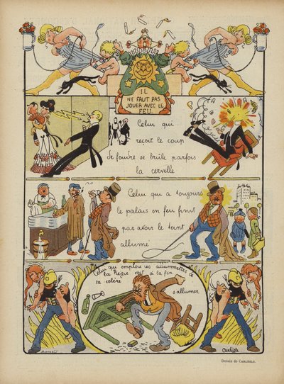 Ilustrace pro Le Rire od Charles Emile Egli