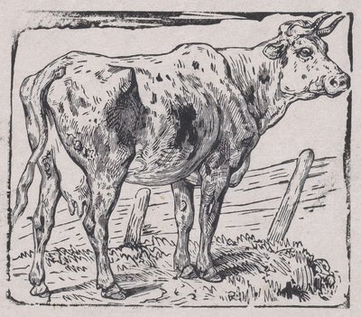 Kráva, ca. 1853. od Charles Emile Jacque