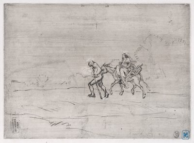 Let do Egypta, 1848. od Charles Emile Jacque