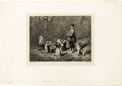 Těžké! Těžké! Velmi vážné! od Charles Emile Jacque