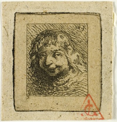 Hlava Bretonce od Charles Emile Jacque