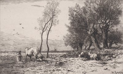 Zima, 1867. od Charles Emile Jacque