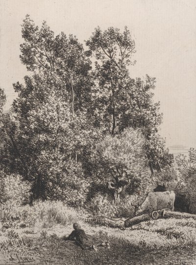 Krajina, 1864. od Charles Emile Jacque