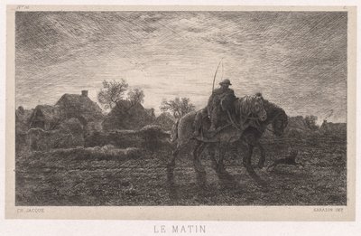 Ráno od Charles Emile Jacque