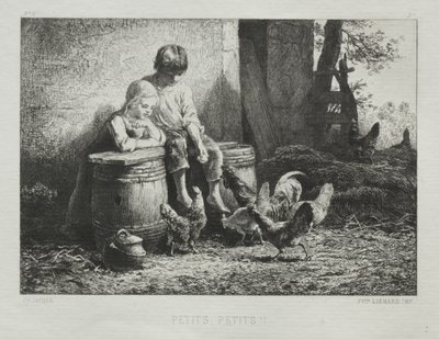 Malý, Malý od Charles Emile Jacque