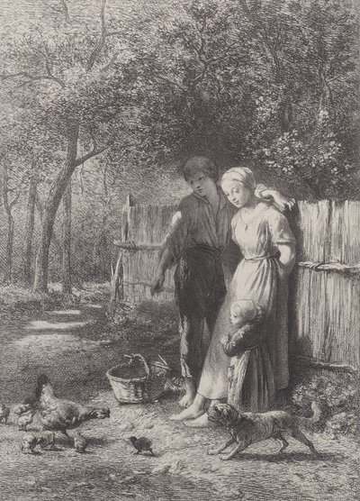 Jaro, 1864. od Charles Emile Jacque