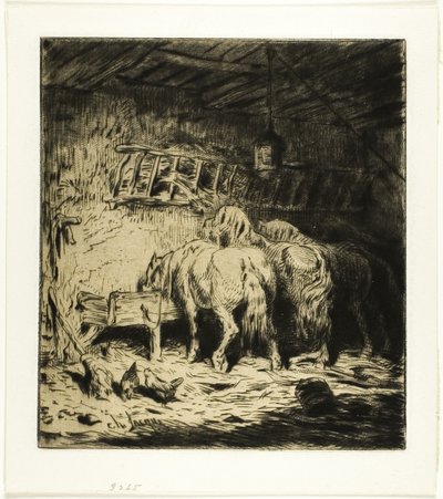 Stabilní od Charles Emile Jacque