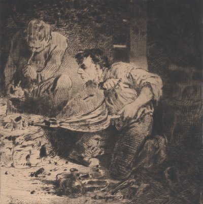 Padělatelé, 1843. od Charles Emile Jacque