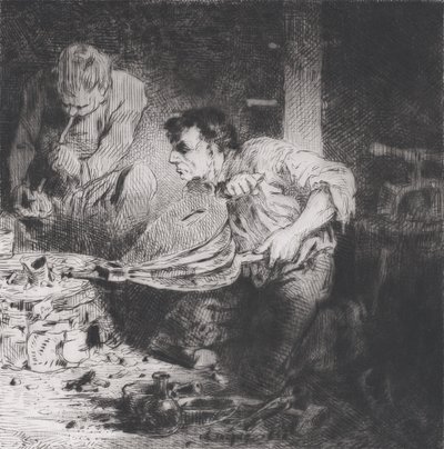 Padělatelé, 1843. od Charles Emile Jacque