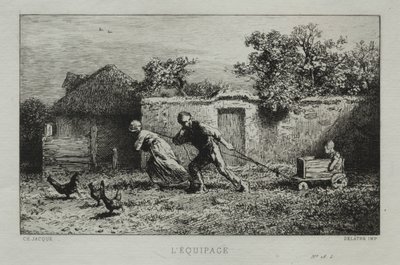 Posádka od Charles Emile Jacque