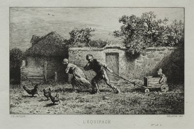Equipage. od Charles Emile Jacque