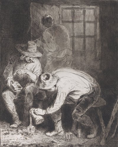 Dobrá společnost, 1846. od Charles Emile Jacque