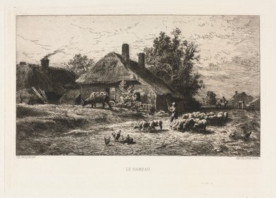 Hamlet. od Charles Emile Jacque