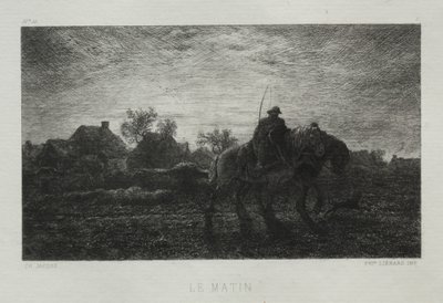 Ráno od Charles Emile Jacque