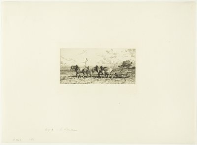 Váleček od Charles Emile Jacque