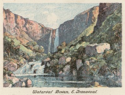 Jihoafrická republika: Waterval Boven, E Transvaal (barevná litografie) od Charles Ernest Peers