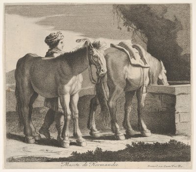 Normandské stoly. od Charles Errard le fils