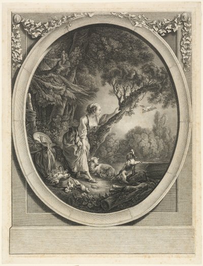 Kurýr odjíždí od Charles Etienne Gaucher